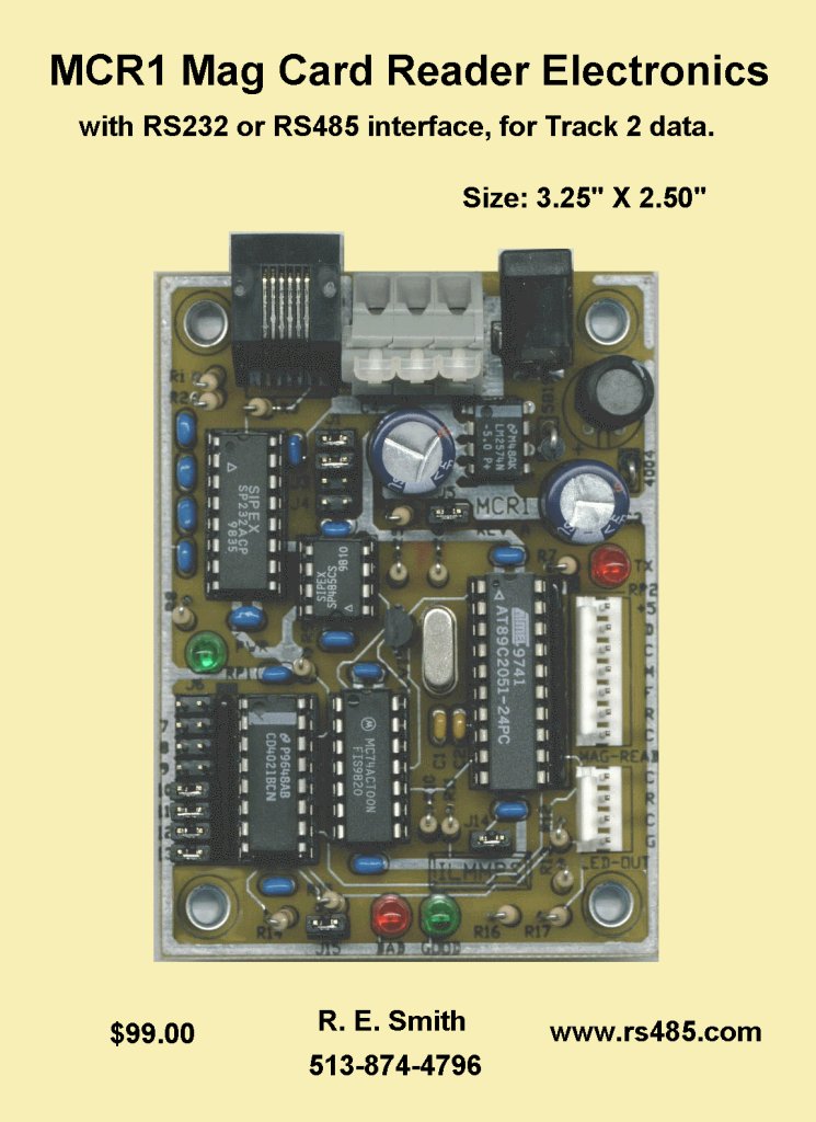 MCR1 Mag Card Reader