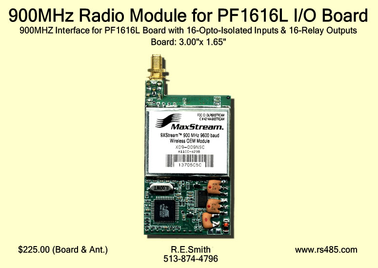 900MHz Radio Module - PF1616L